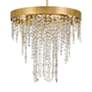 4_Crystorama Winham 20"W Antique Gold and Crystal Chandelier more views