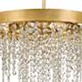 5_Crystorama Winham 20"W Antique Gold and Crystal Chandelier more views