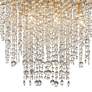 7_Crystorama Winham 22"W Antique Gold Crystal Pendant Light more views
