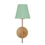 4_Crystorama Xavier 1 Light Vibrant Gold + Green Sconce more views
