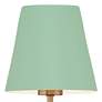 5_Crystorama Xavier 1 Light Vibrant Gold + Green Sconce more views