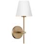 Crystorama Xavier 15" High Vibrant Gold Wall Sconce