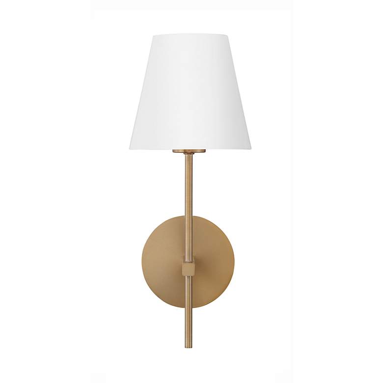 Image 6 Crystorama Xavier 15" High Vibrant Gold Wall Sconce more views