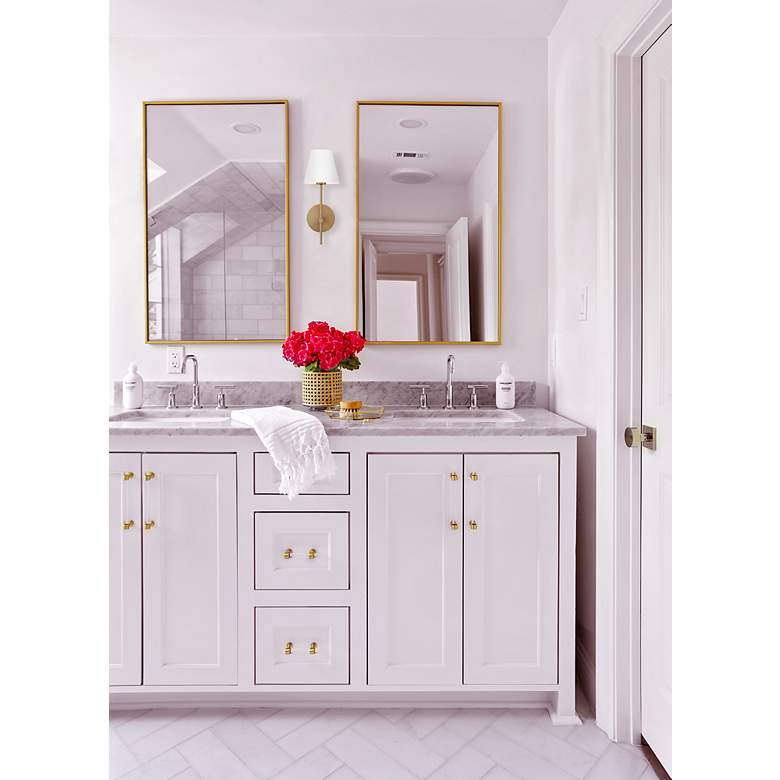 Image 7 Crystorama Xavier 15" High Vibrant Gold Wall Sconce more views