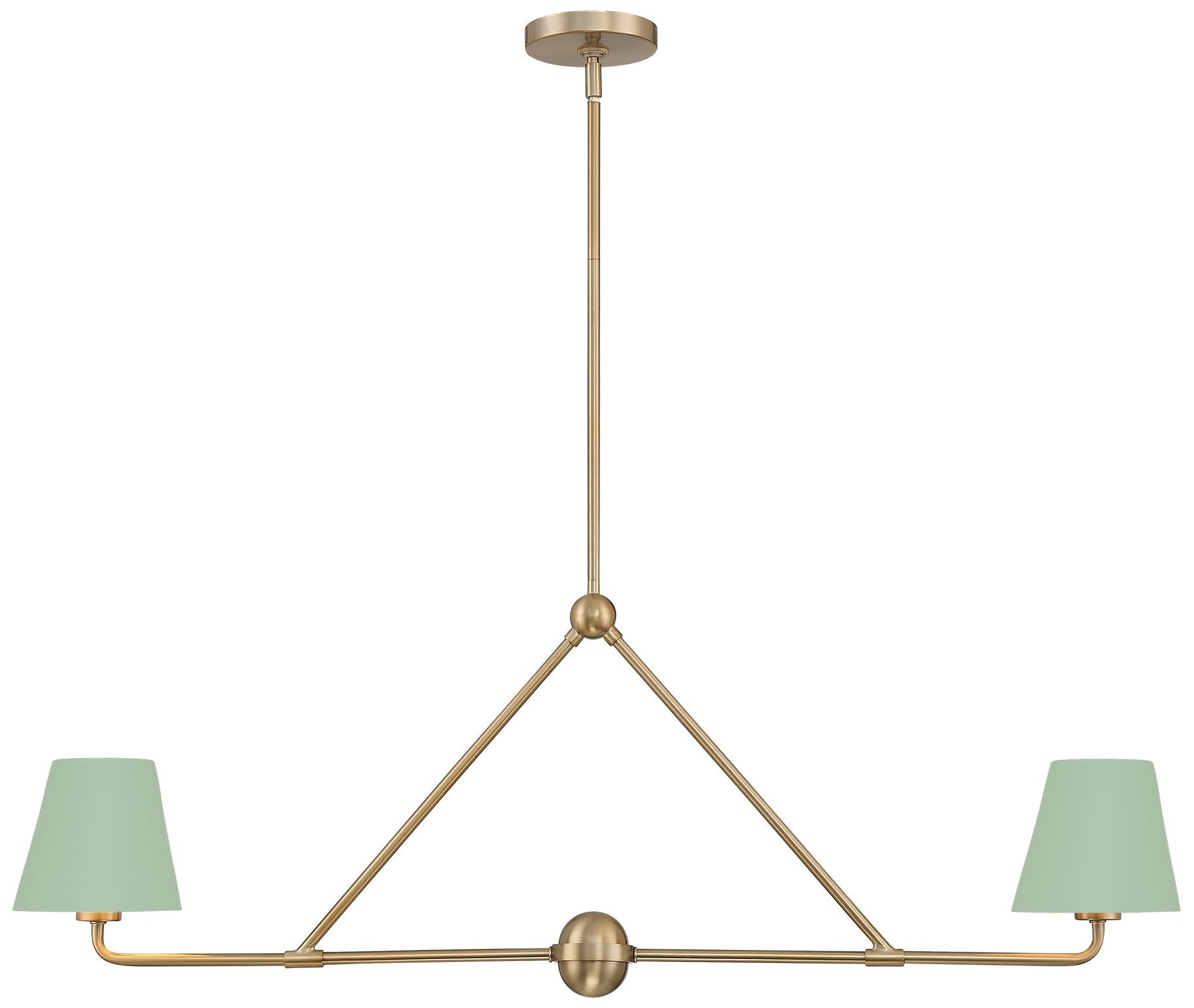 Crystorama Xavier Brass - Antique Brass Collection