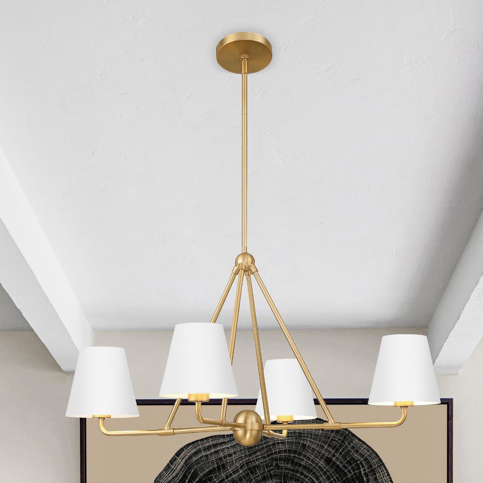 Crystorama Xavier Brass - Antique Brass Collection