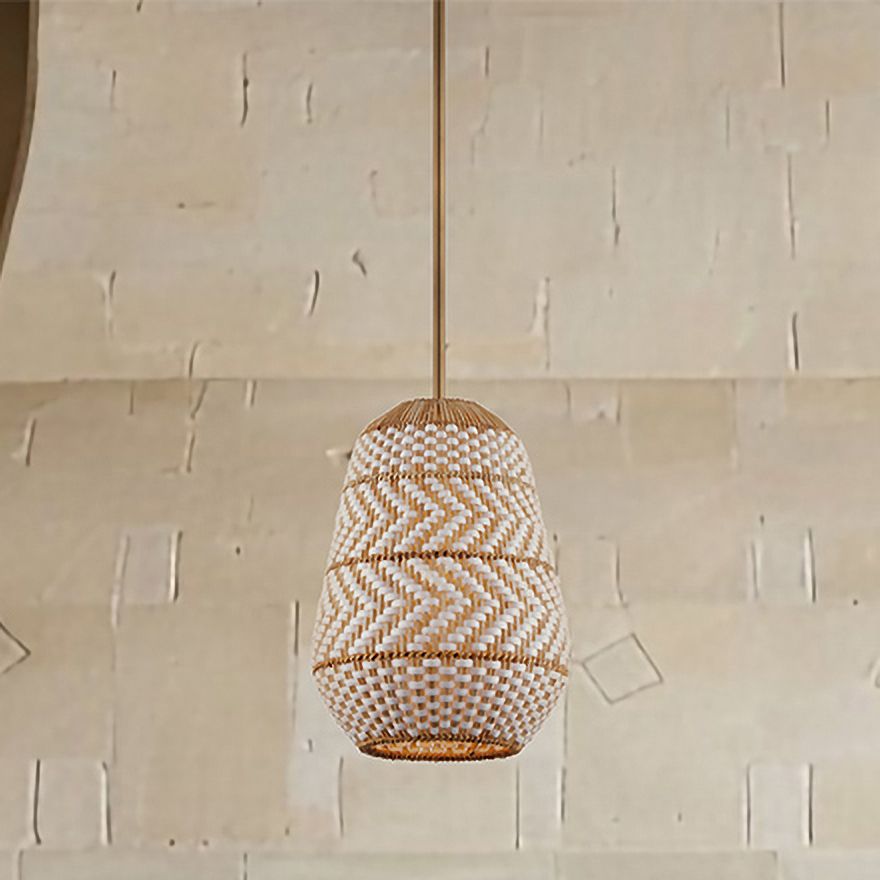 Crystorama Zanzibar 10'' Soft Gold Pendant