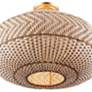 5_Crystorama Zanzibar 22" Wide Soft Gold Ceiling Light more views