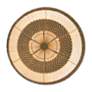 6_Crystorama Zanzibar 26" Wide 6-Light Black and Natural Rattan Pendant more views