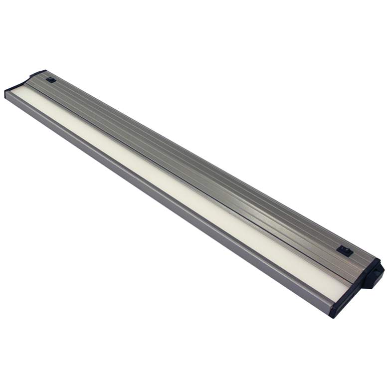 Image 1 CSL Eco-Counter 24"W Satin Aluminum LED Under Cabinet Light