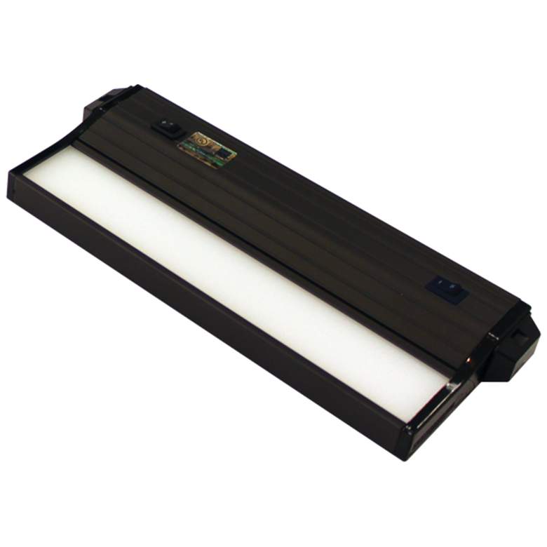 Image 1 CSL Eco-Counter 8 inch Wide Bronze LED Under Cabinet Light