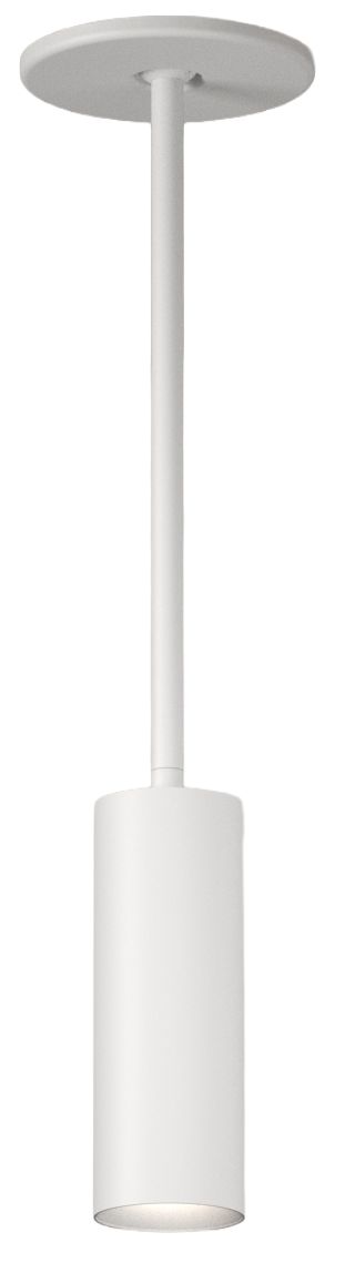 CSL Integrated LED 2 in. Pendant Semi Gloss White Finish
