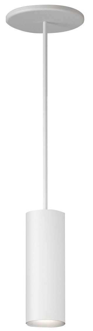 CSL Integrated LED 2 in. Pendant Semi Gloss White Finish