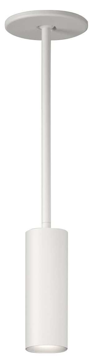 CSL Integrated LED 2 in. Pendant Semi Gloss White Finish