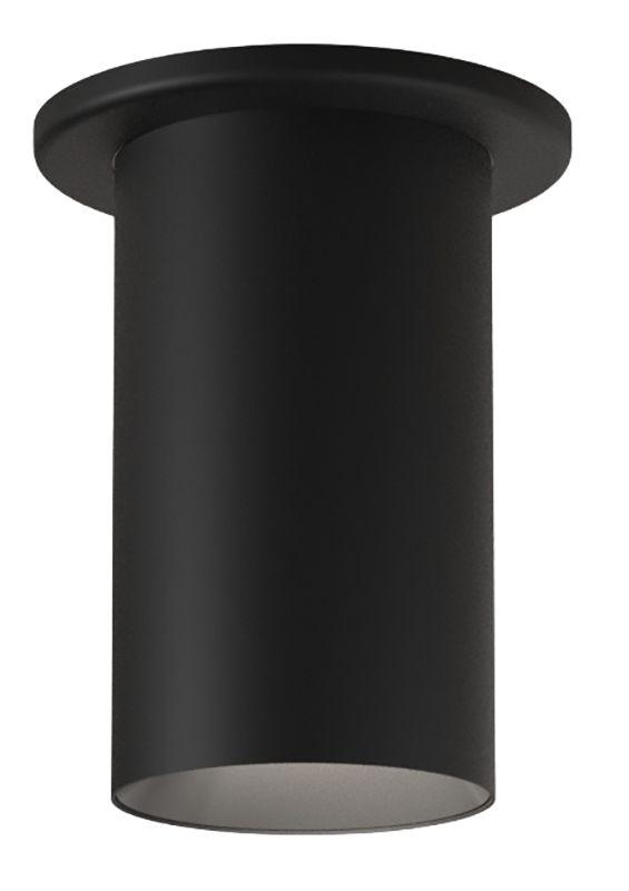 CSL Integrated LED 3 in. Flush Mount Matte Black Finish