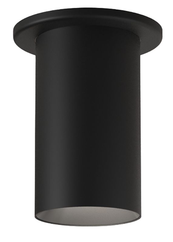 CSL Integrated LED 3 in. Flush Mount Matte Black Finish