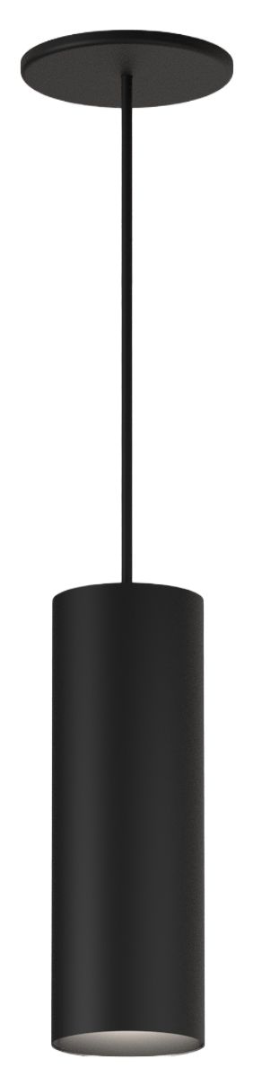 CSL Integrated LED 3 in. Pendant Matte Black Finish