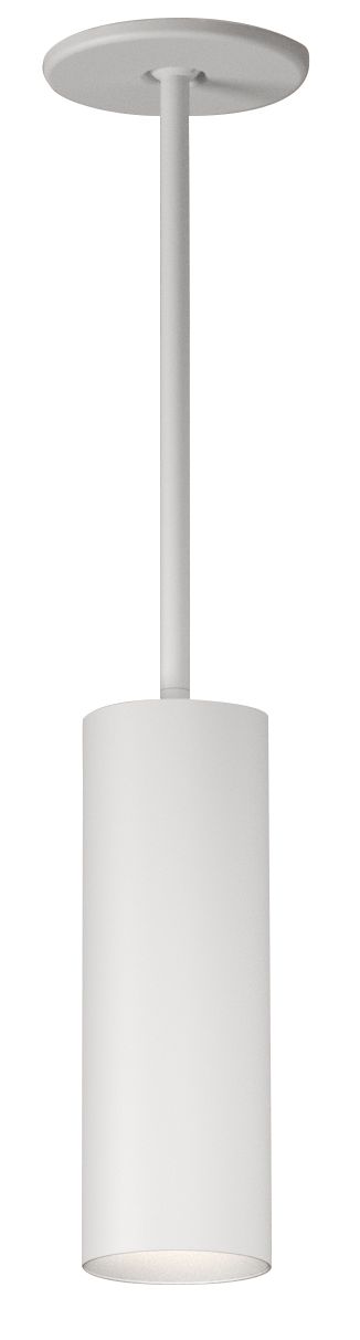 CSL Integrated LED 3 in. Pendant Semi Gloss White Finish