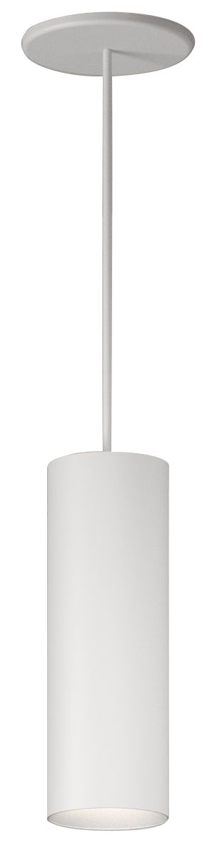 CSL Integrated LED 3 in. Pendant Semi Gloss White Finish