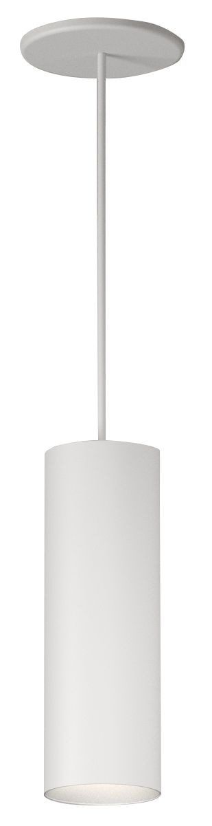 CSL Integrated LED 3 in. Pendant Semi Gloss White Finish