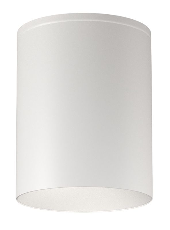 CSL Integrated LED 5 in. Flush Mount Semi Gloss White Finish