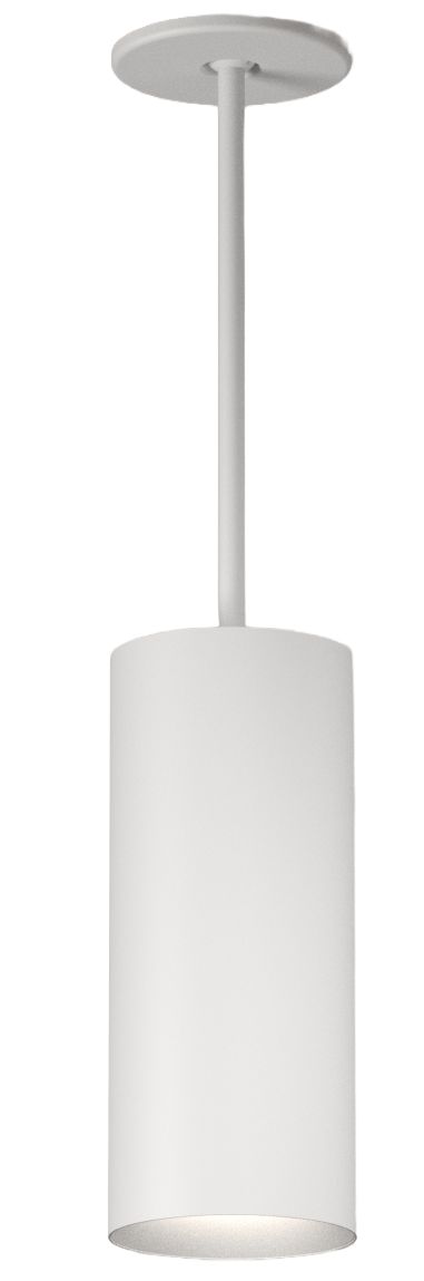 CSL Integrated LED 5 in. Pendant Semi Gloss White Finish