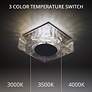 Thumbnail4 of Cuboid 4.38"H x 10"W 1-Light Flush Mount in Black more views