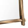 3_Cullen 1 Gilded Gold 34" x 48" Rectangular Wall Mirror more views