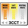 Culligan 6" White 5-CCT LED Adjustable Gimbal Recessed Trim