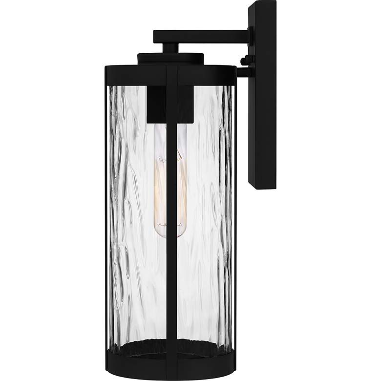 Image 4 Culpo 1-Light Matte Black Outdoor Wall Lantern more views