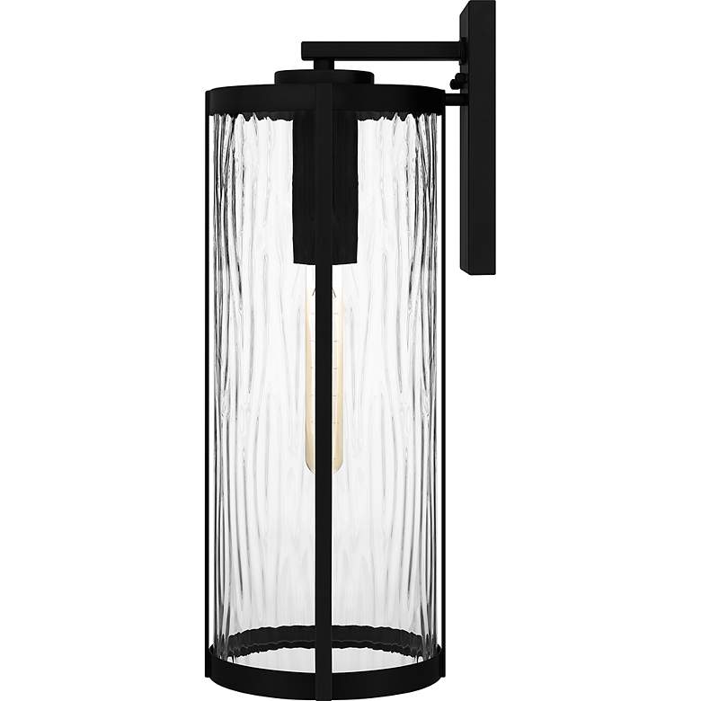 Image 4 Culpo 1-Light Matte Black Outdoor Wall Lantern more views