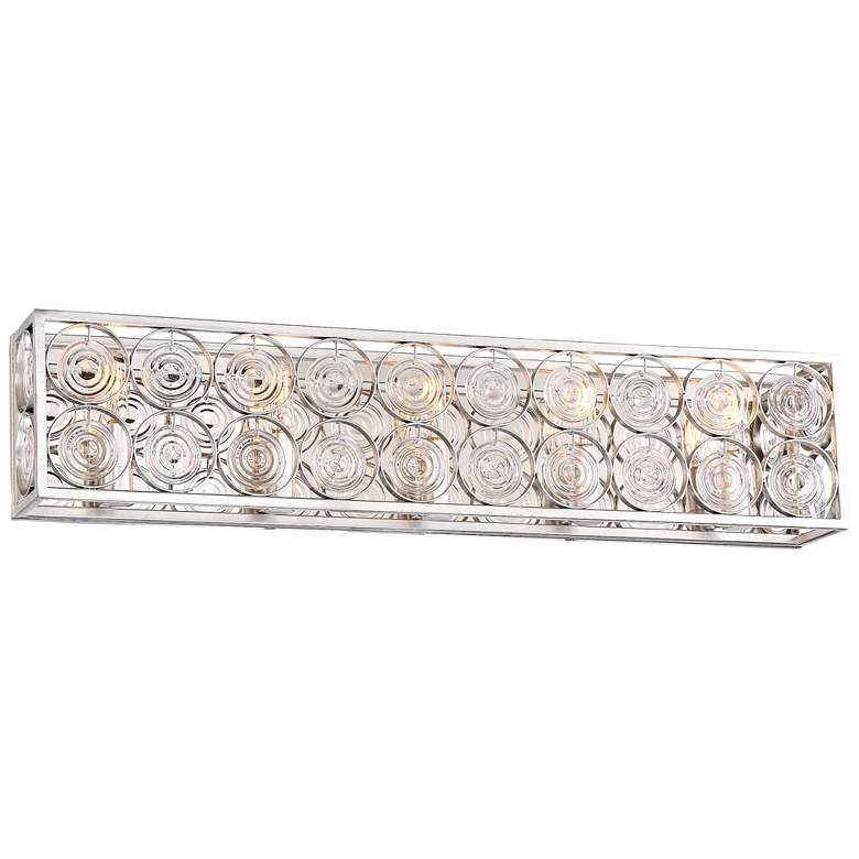 Image 1 Culture Chic 30 3/4" Wide Catalina Silver Bath Light