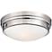 Culver Collection 13 1/4" Wide Chrome Ceiling Light