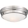 Culver Collection 13 1/4" Wide Chrome Ceiling Light
