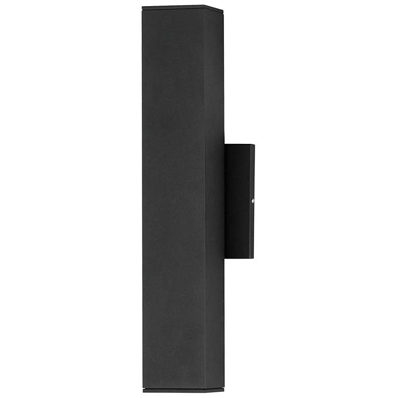 Image 2 Culvert 15" LED Outdoor Sconce Black