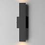 3_Culvert 15"H Architectural Bronze LED ADA Outdoor Wall Light more views