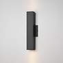 4_Culvert 15"H Architectural Bronze LED ADA Outdoor Wall Light more views