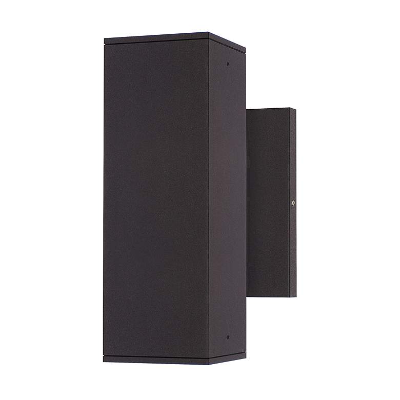 Image 1 Culvert 7 1/2"H Architectural Bronze LED Outdoor Wall Light