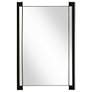 1_Cunene Matte Black 26" x 39 1/4" Rectangular Wall Mirror