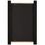 5_Cunene Matte Black 26" x 39 1/4" Rectangular Wall Mirror more views