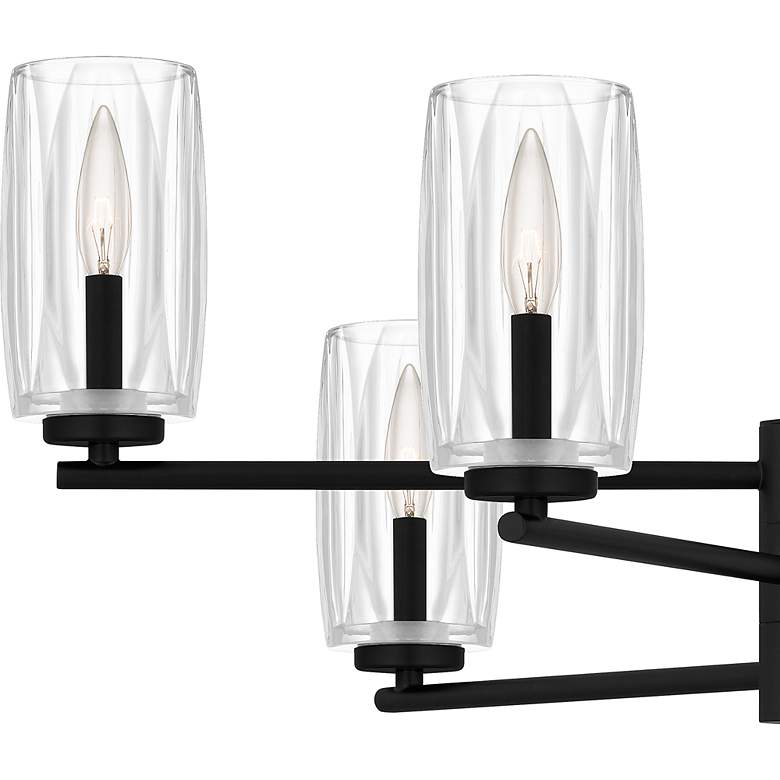Image 6 Cunningham 6-Light Matte Black Chandelier more views