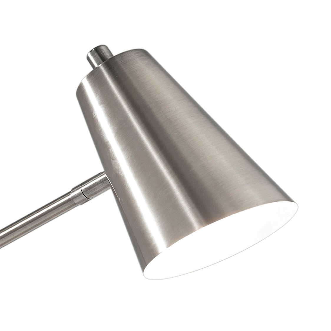 Image 2 Cup Warming Steel Desk Lamp with USB Port and AC Outlet more views