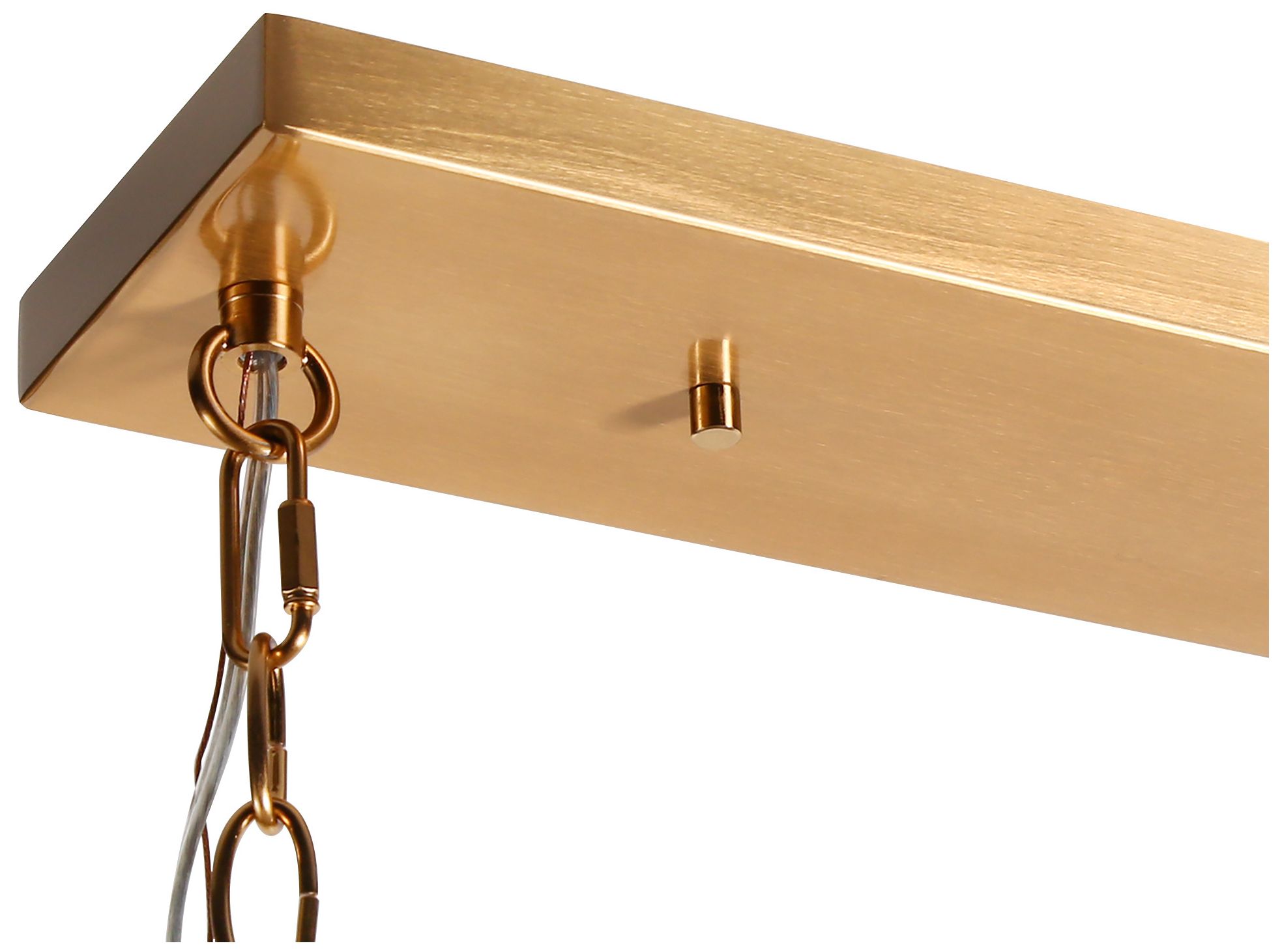 Image 2 Cuperaition 6-Light Glass Island Chandelier more views