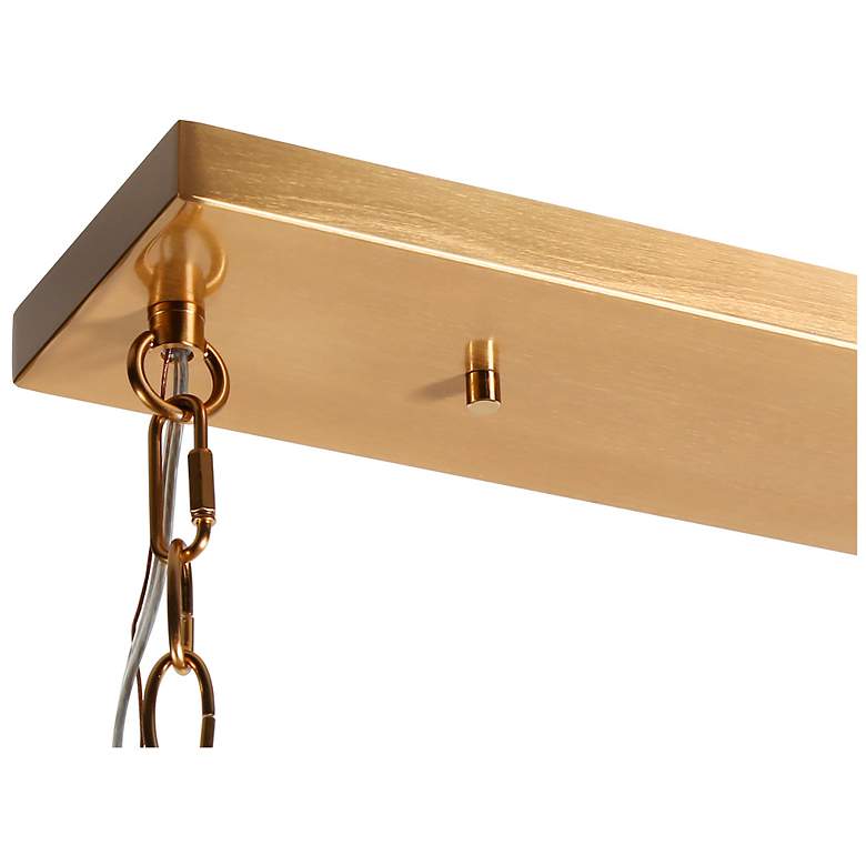 Image 2 Cuperaition 6-Light Glass Island Chandelier more views