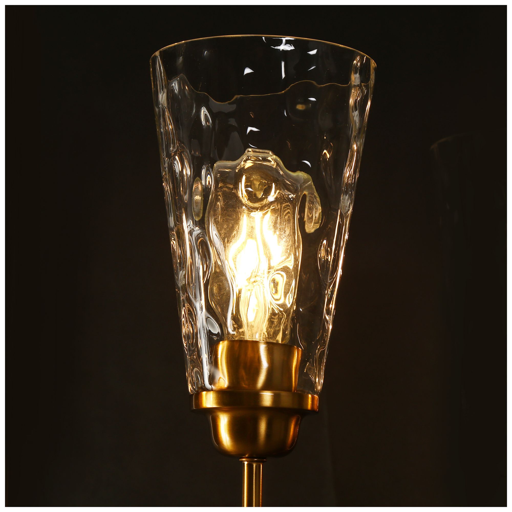 Image 5 Cuperaition 6-Light Glass Island Chandelier more views