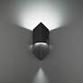 1_Cupid 13.88"H x 6.13"W 1-Light Outdoor Wall Light in Black