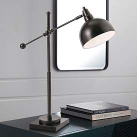 Image1 of Cupola Dark Bronze Metal Desk Table Lamp
