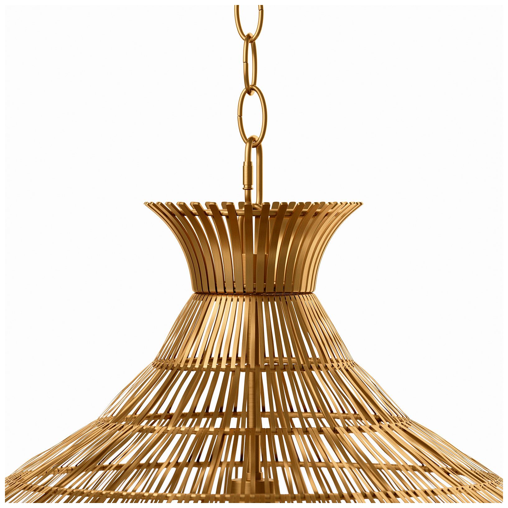 Image 3 Cupola Metal Pendant (Brass) more views