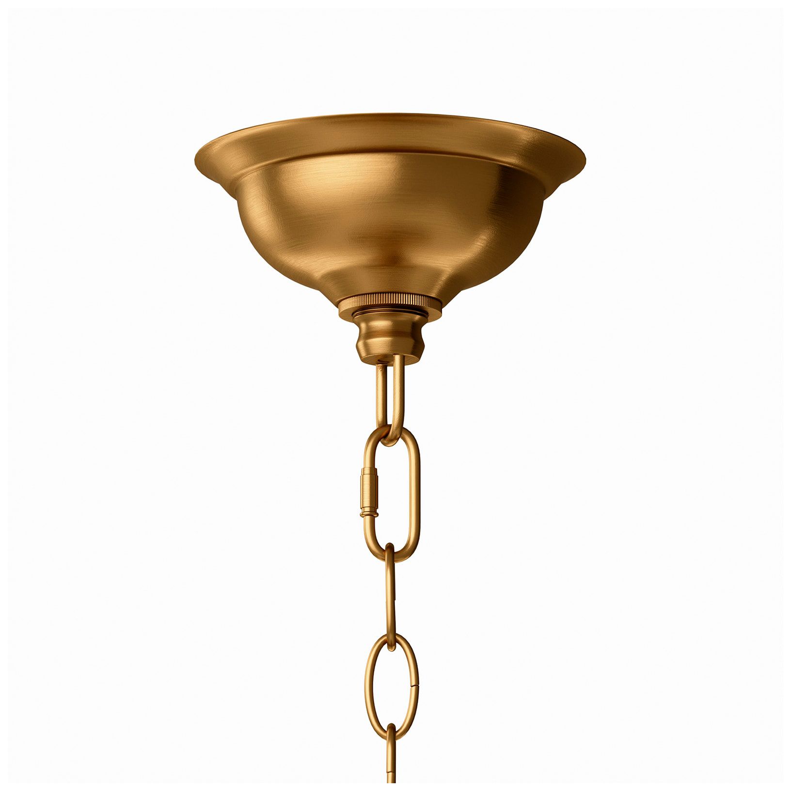 Image 4 Cupola Metal Pendant (Brass) more views