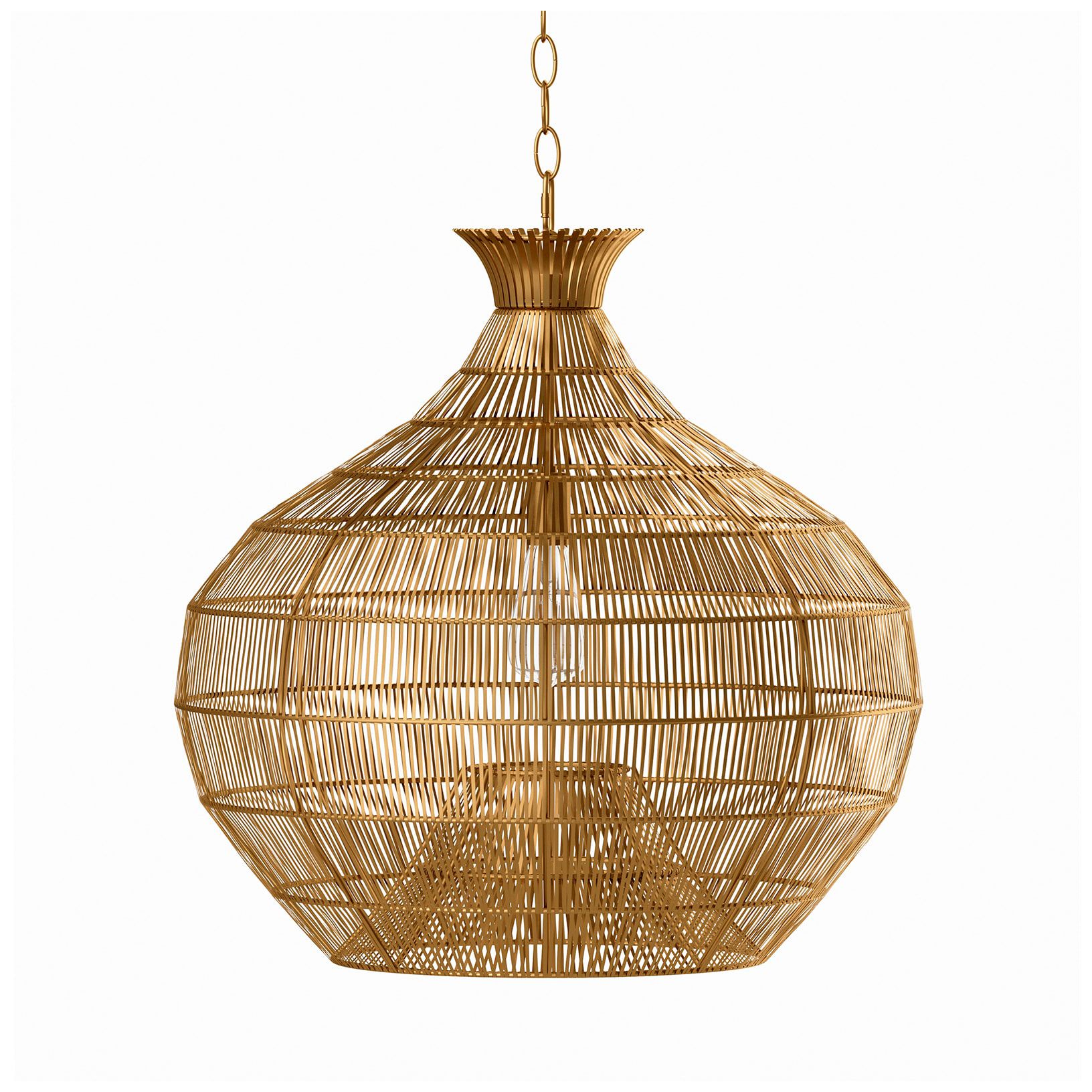 Image 5 Cupola Metal Pendant (Brass) more views